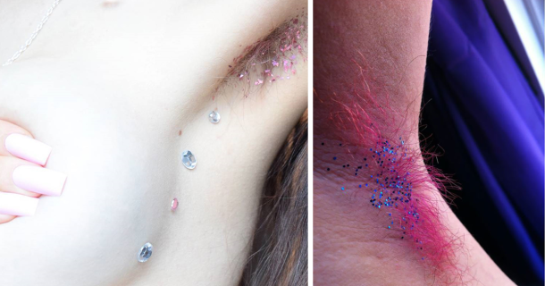 L'Ultimo (Agghiacciante) Trend: le Ascelle Glitterate, eccole in 16 Foto! L'Ultimo (Agghiacciante) Trend: le Ascelle Glitterate, eccole in 16 Foto!