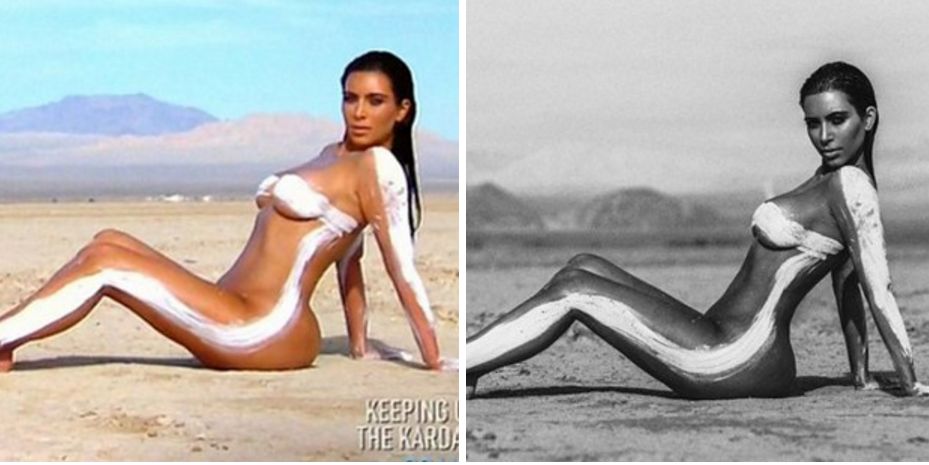 Instagram non è la realtà: il nuovo errore Photoshop di Kim Kardashian