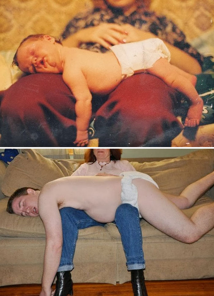 38 Foto d'Infanzia Scattate di Nuovo 20 Anni Dopo: Ecco i Risultati!