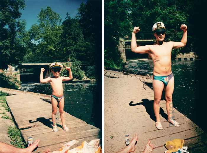 38 Foto d'Infanzia Scattate di Nuovo 20 Anni Dopo: Ecco i Risultati!