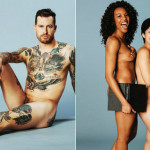 "Ama il Tuo Corpo": in Posa Completamente Nudi per Combattere la Diversità
