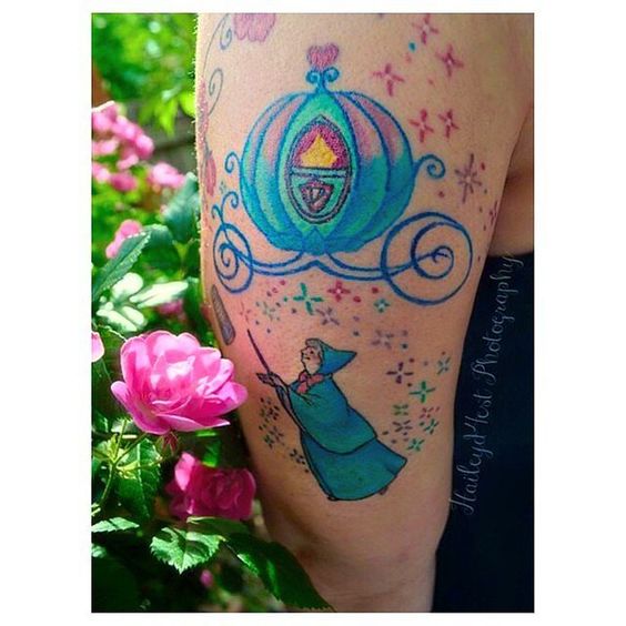 38 Tatuaggi Piccoli e Grandi Ispirati alle Principesse Disney!