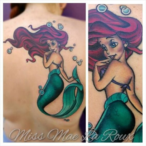 38 Tatuaggi Piccoli e Grandi Ispirati alle Principesse Disney!
