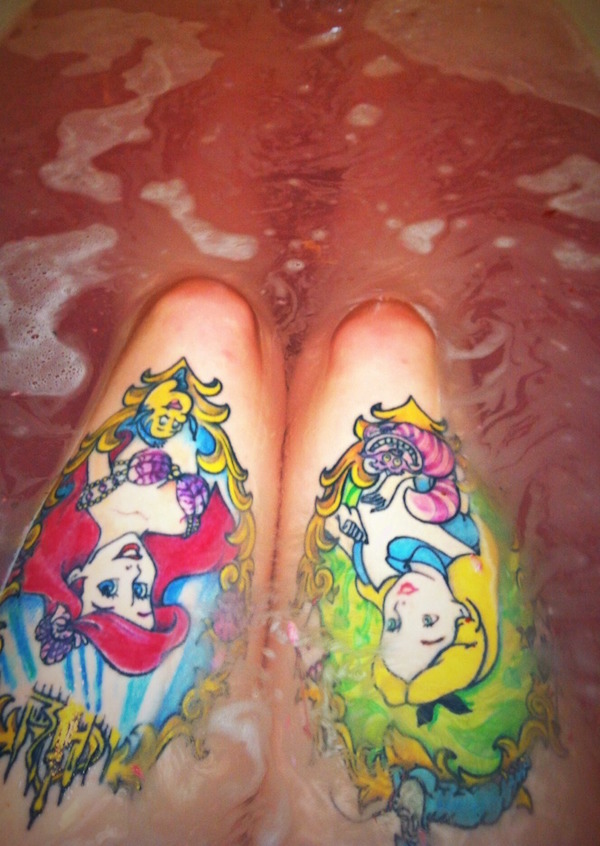 38 Tatuaggi Piccoli e Grandi Ispirati alle Principesse Disney!