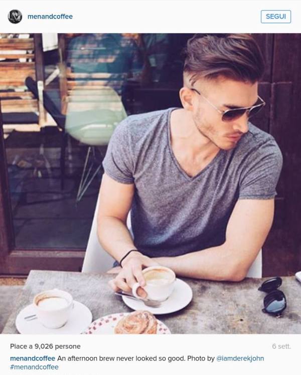 Uomini e Caffè: 23 Foto dell'Accoppiata più Hot di Instagram