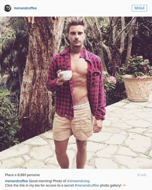 Uomini e Caffè: 23 Foto dell'Accoppiata più Hot di Instagram