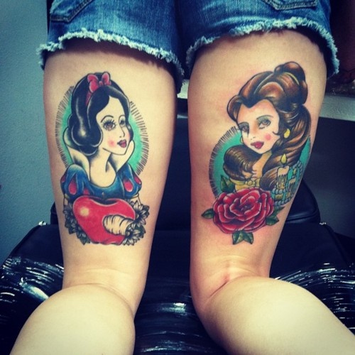38 Tatuaggi Piccoli e Grandi Ispirati alle Principesse Disney!