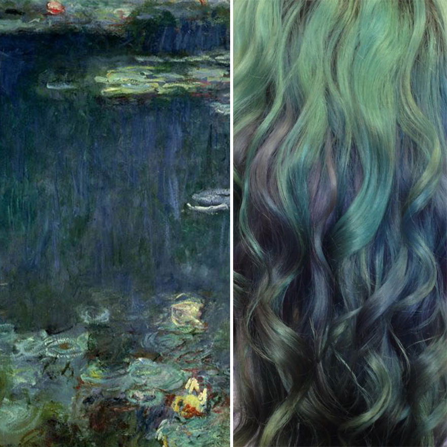 9 Colorazioni di Capelli Ispirate alle Opere d'Arte più Famose al Mondo!