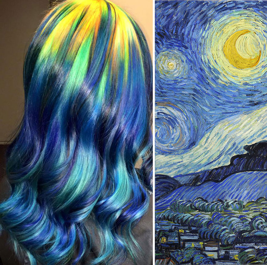 9 Colorazioni di Capelli Ispirate alle Opere d'Arte più Famose al Mondo!