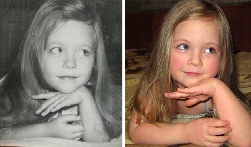 25 Foto di Figli e Genitori che vi Faranno Credere Siano la Stessa Persona