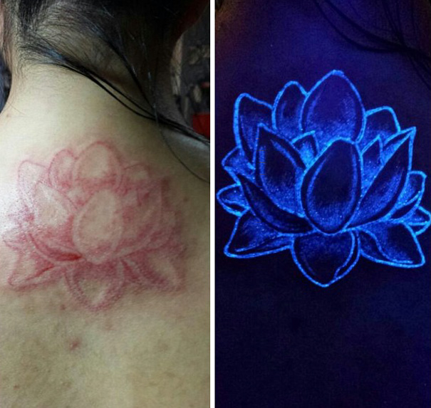 Il Tatuaggio C'è o Non C'è? Ecco 30 Sorpredenti Tattoo che si Illuminano al Buio!