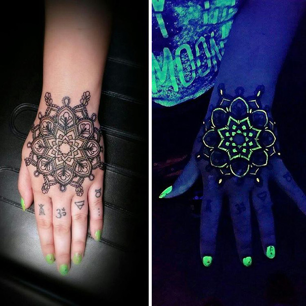 Il Tatuaggio C'è o Non C'è? Ecco 30 Sorpredenti Tattoo che si Illuminano al Buio!