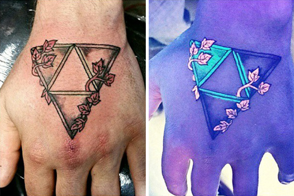 Il Tatuaggio C'è o Non C'è? Ecco 30 Sorpredenti Tattoo che si Illuminano al Buio!