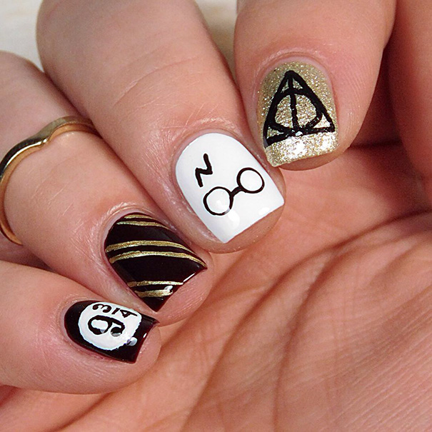 Pazze per Harry Potter? Ecco 20 Magiche Nail Art Ispirate al Famoso Maghetto