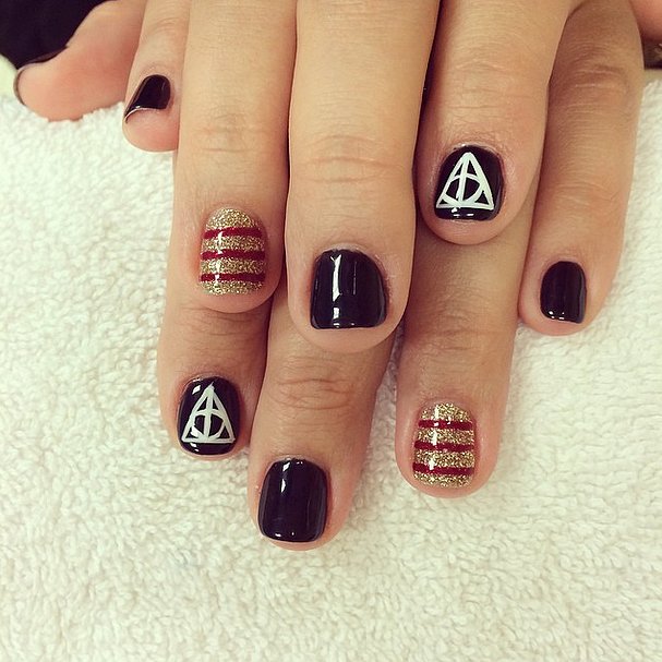 Pazze per Harry Potter? Ecco 20 Magiche Nail Art Ispirate al Famoso Maghetto