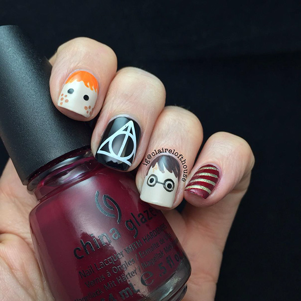 Pazze per Harry Potter? Ecco 20 Magiche Nail Art Ispirate al Famoso Maghetto