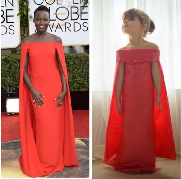 La Piccola Bimba Fashion che Ricrea gli Abiti delle Star con la Mamma, Ecco le Foto!