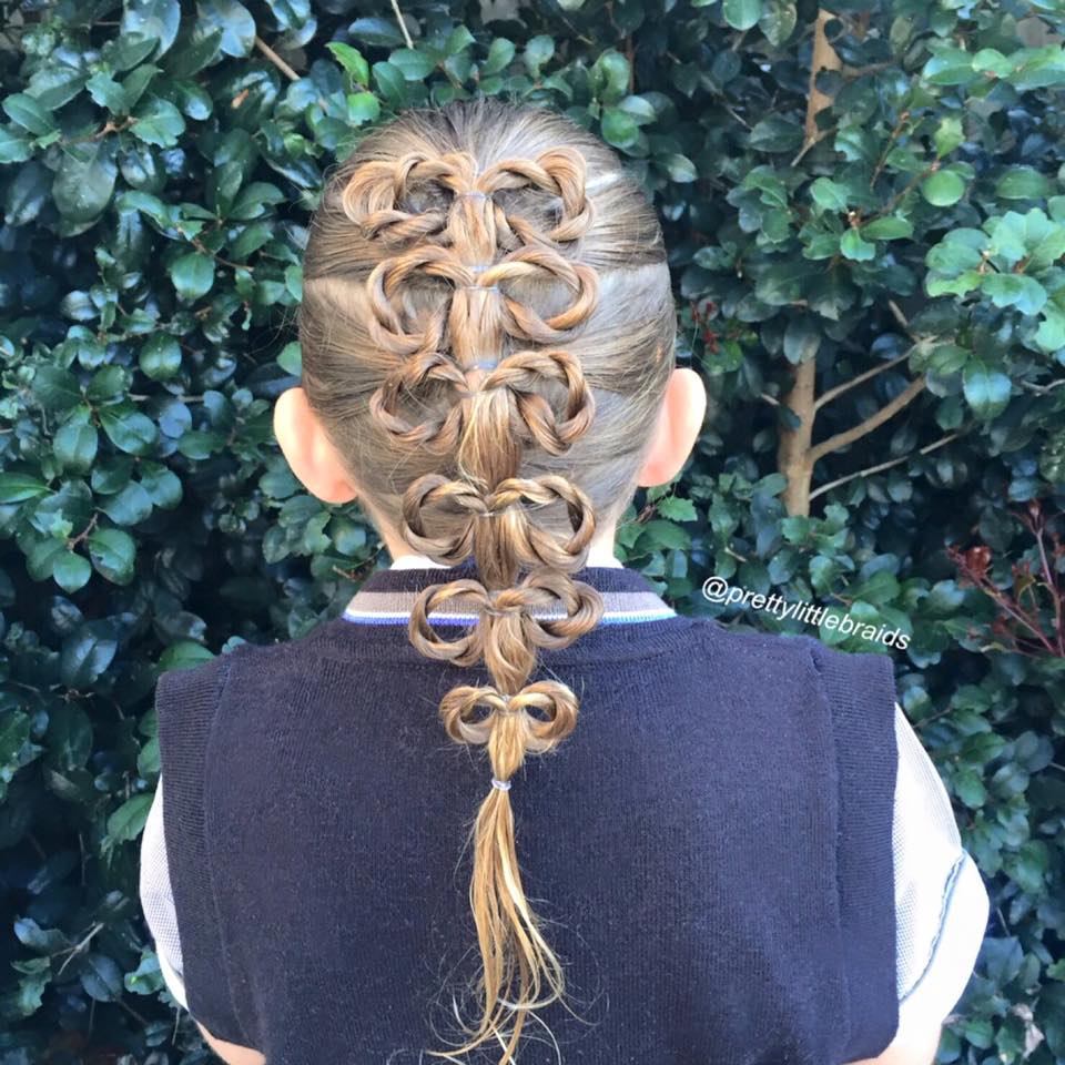 Questa Mamma Crea Ogni Giorno Acconciature Uniche per la Sua Bimba