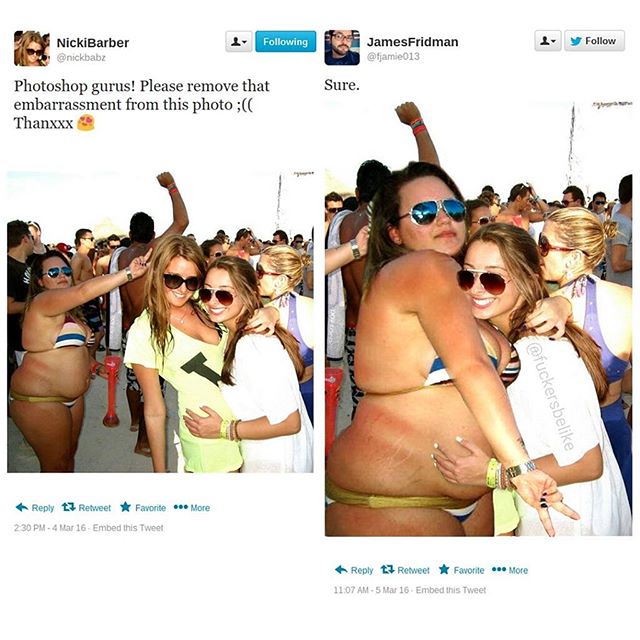 Bellezza a Tutti i Costi? Ecco 19 Divertentissimi "Scherzi" Fatti con Photoshop