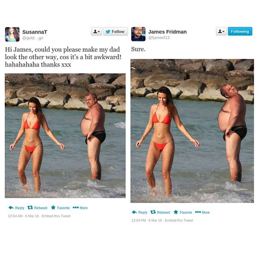 Bellezza a Tutti i Costi? Ecco 19 Divertentissimi "Scherzi" Fatti con Photoshop