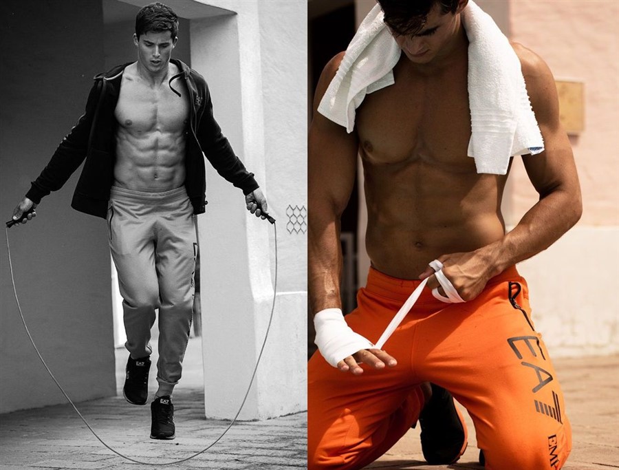 Il "Prof" di Matematica Pietro Boselli Posa Nudo per Giorgio Armani in 13 Scatti!