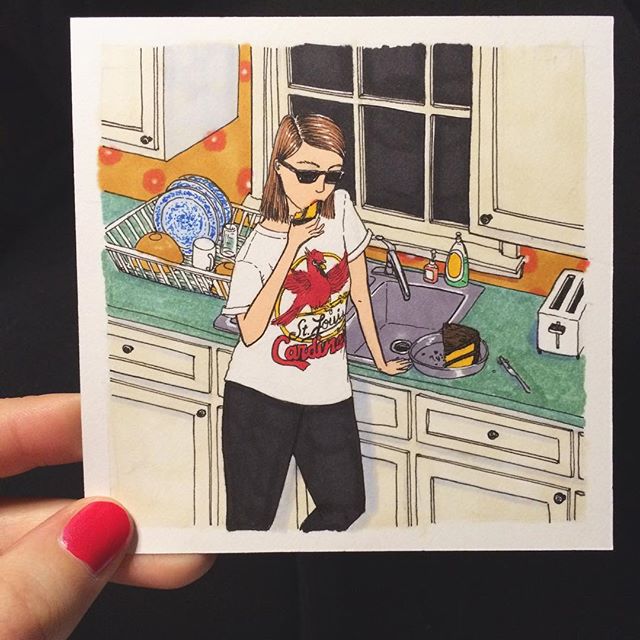 Cosa Fanno le Donne Quando Nessuno le Guarda? 19 Illustrazioni per Raccontarvelo
