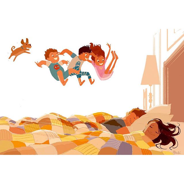 45 Illustrazioni per Descrivere la Gioia delle Piccole Cose della Vita di Ogni Giorno