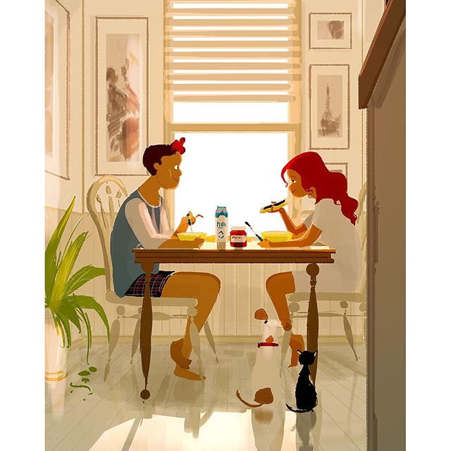 45 Illustrazioni per Descrivere la Gioia delle Piccole Cose della Vita di Ogni Giorno