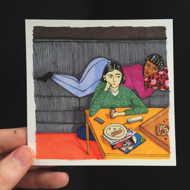Cosa Fanno le Donne Quando Nessuno le Guarda? 19 Illustrazioni per Raccontarvelo