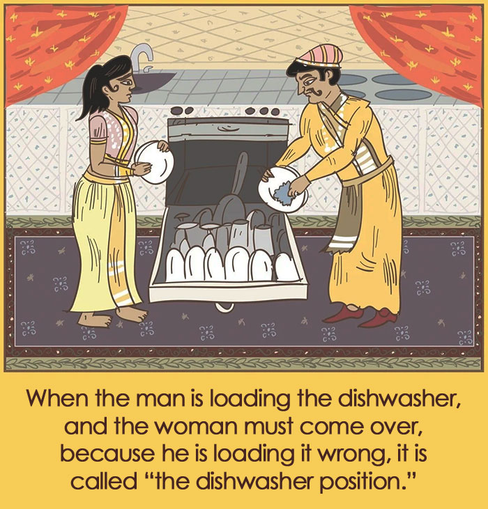 The Married Kama Sutra, il Kama Sutra quando sei sposato in 10 immagini