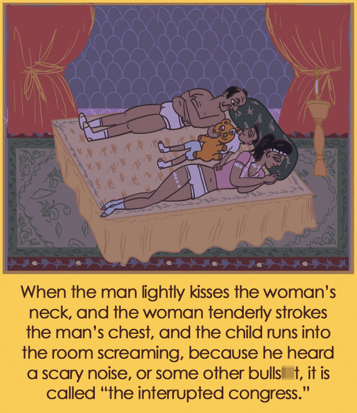 The Married Kama Sutra, il Kama Sutra quando sei sposato in 10 immagini