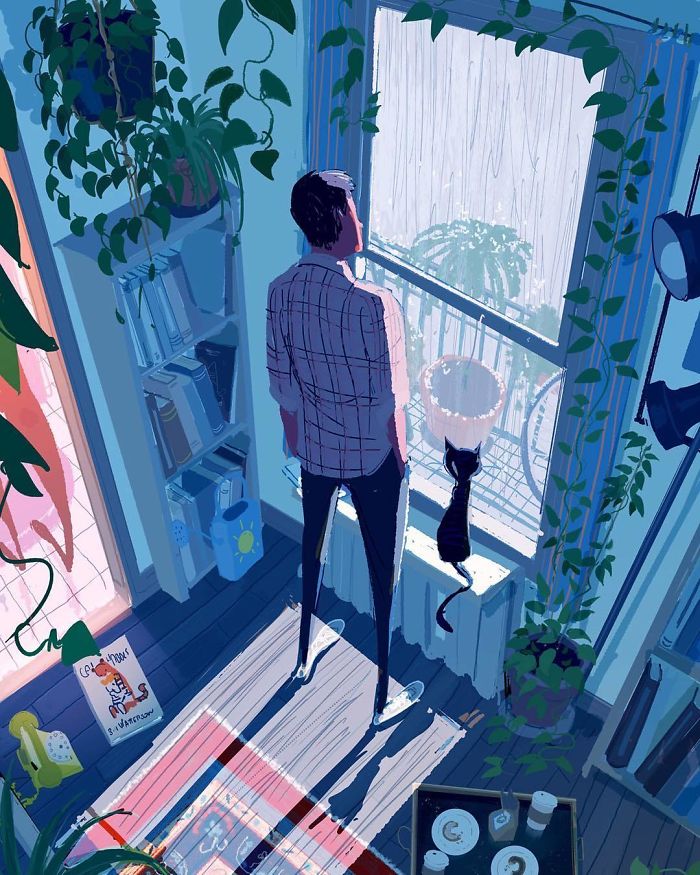 45 Illustrazioni per Descrivere la Gioia delle Piccole Cose della Vita di Ogni Giorno