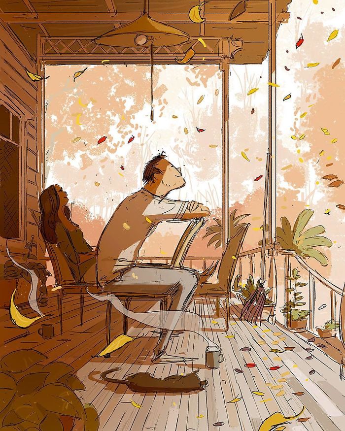 45 Illustrazioni per Descrivere la Gioia delle Piccole Cose della Vita di Ogni Giorno