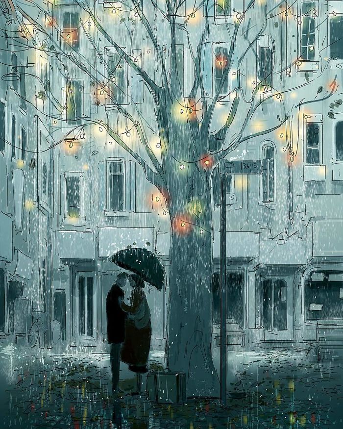 45 Illustrazioni per Descrivere la Gioia delle Piccole Cose della Vita di Ogni Giorno