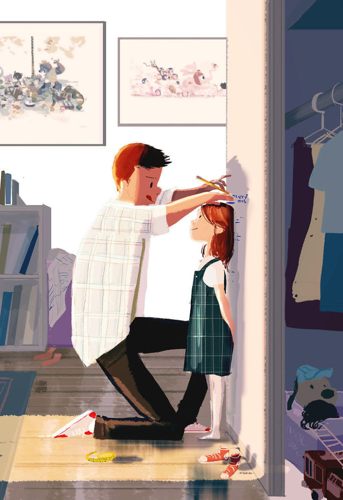 45 Illustrazioni per Descrivere la Gioia delle Piccole Cose della Vita di Ogni Giorno