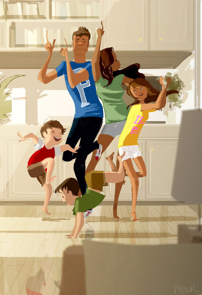 45 Illustrazioni per Descrivere la Gioia delle Piccole Cose della Vita di Ogni Giorno