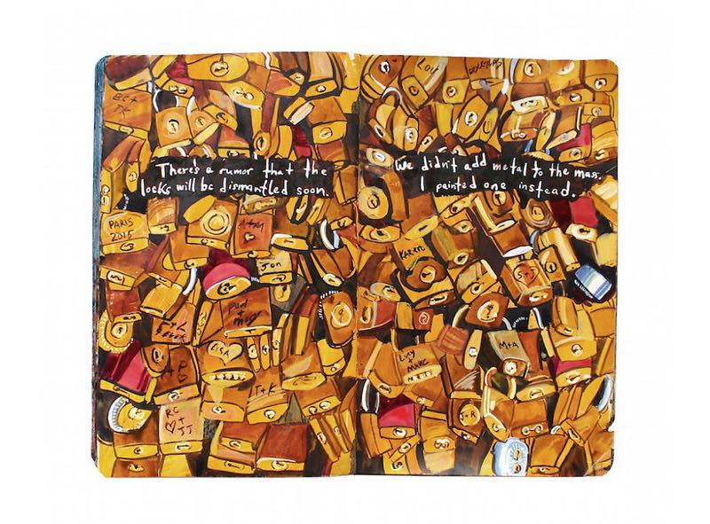 L'Artista che Racconta i Suoi Viaggi su una Moleskine: Ecco i Suoi Incantevoli Dipinti