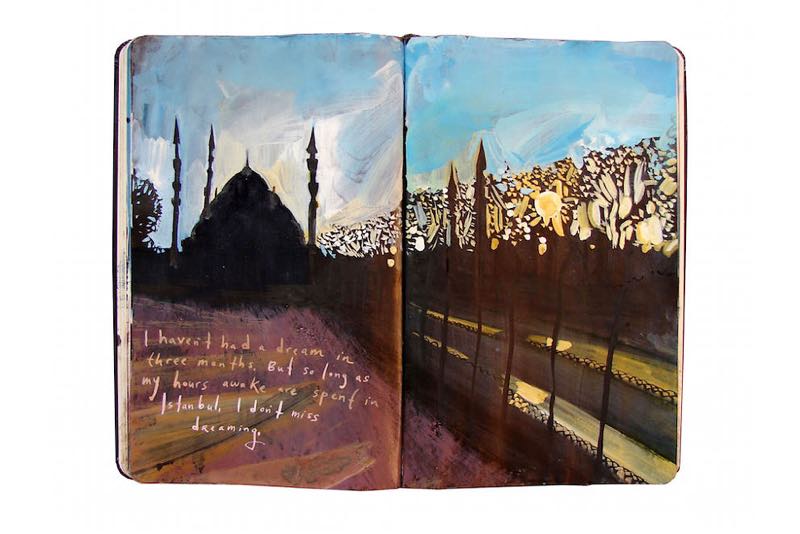 L'Artista che Racconta i Suoi Viaggi su una Moleskine: Ecco i Suoi Incantevoli Dipinti