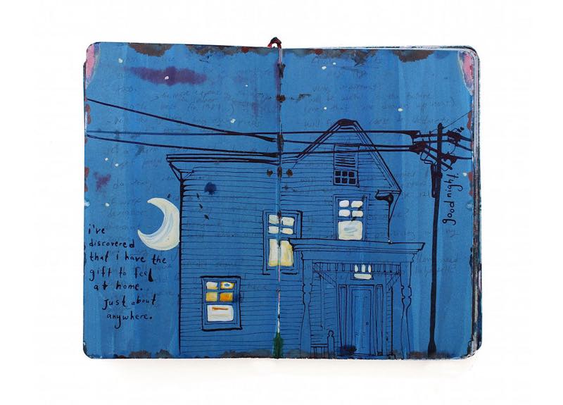L'Artista che Racconta i Suoi Viaggi su una Moleskine: Ecco i Suoi Incantevoli Dipinti