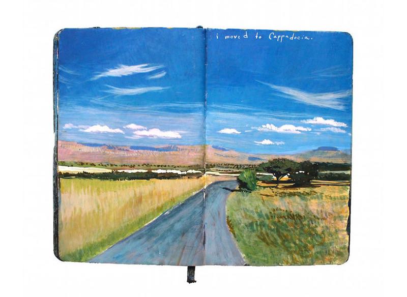 L'Artista che Racconta i Suoi Viaggi su una Moleskine: Ecco i Suoi Incantevoli Dipinti