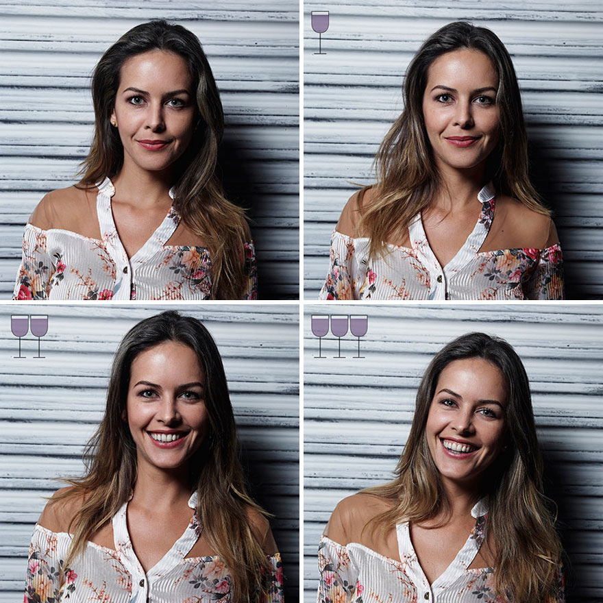 Wine Project: Come Cambia il Nostro Viso Dopo 1, 2 e 3 Bicchieri di Vino?