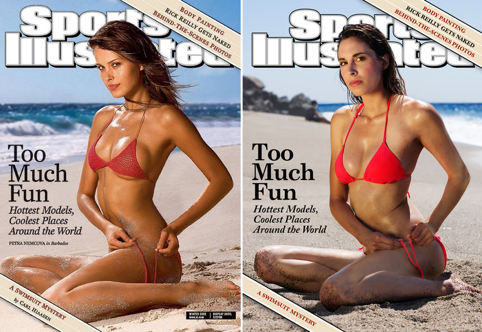 14 Foto di Donne Normali che Posano in Costume Come Modelle da Copertina