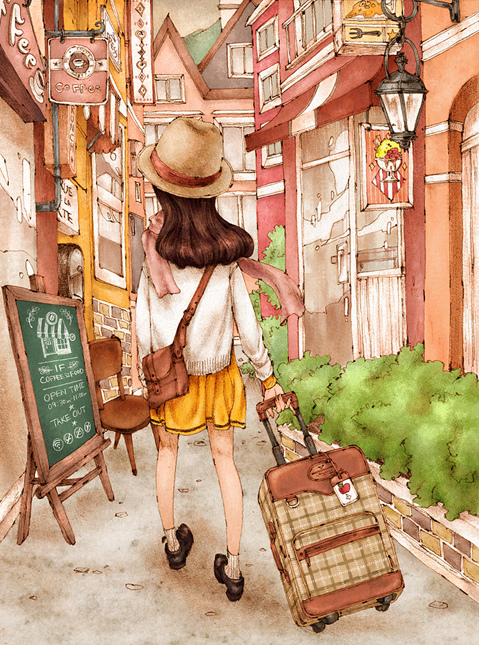 18 Illustrazioni che ci Ricordano la Bellezza dell'Adolescenza e dei Primi Appuntamenti