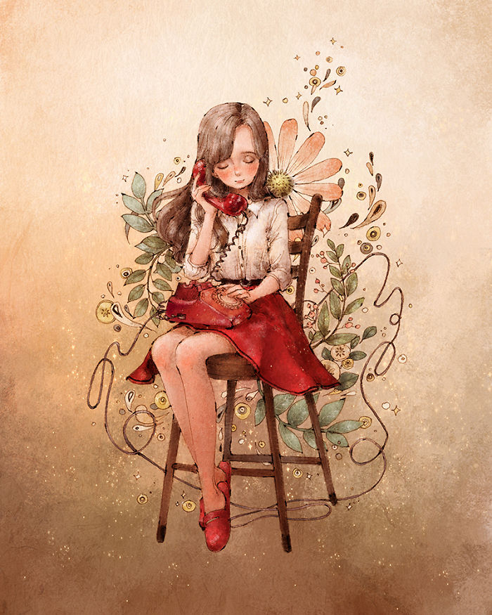 18 Illustrazioni che ci Ricordano la Bellezza dell'Adolescenza e dei Primi Appuntamenti
