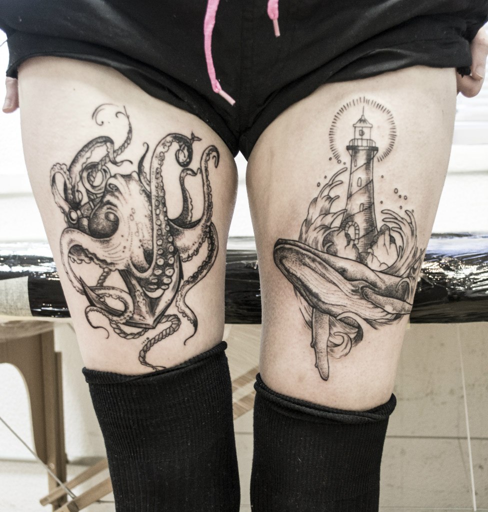 30 Tatuaggi che vi Faranno Venire Voglia di Correre in Spiaggia