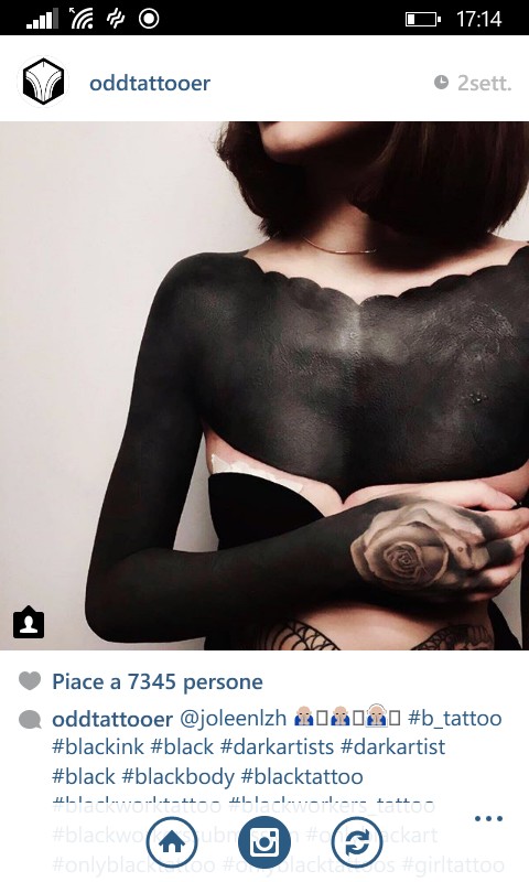 Tatuaggi Blackout: la Nuova Moda Per Gli Amanti Dei Tattoo in 23 Foto