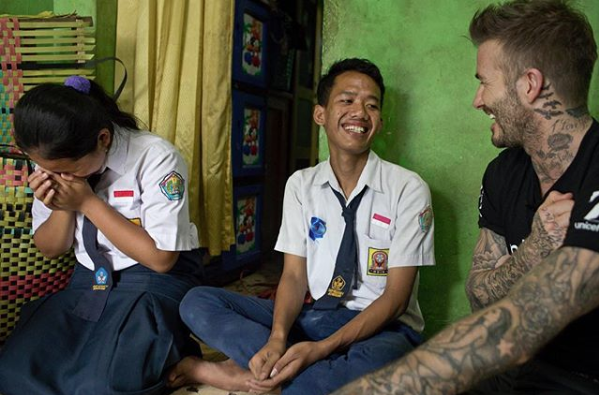 38 Foto che Dimostrano che David Beckham non è solo super sexy