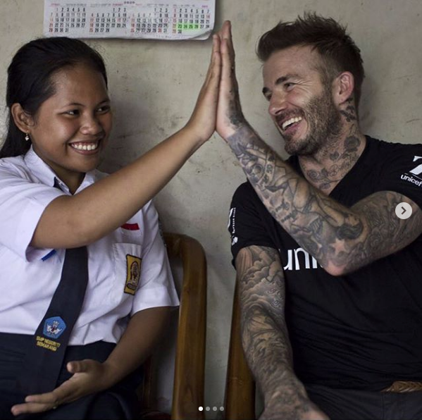 38 Foto che Dimostrano che David Beckham non è solo super sexy