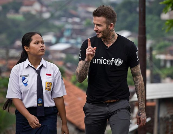 38 Foto che Dimostrano che David Beckham non è solo super sexy