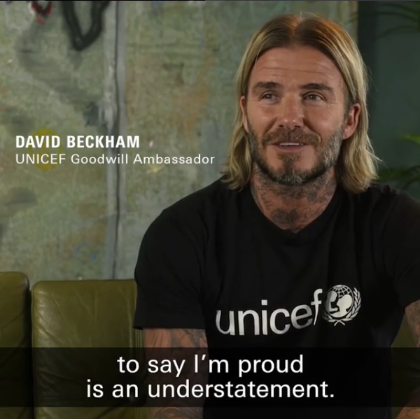 38 Foto che Dimostrano che David Beckham non è solo super sexy